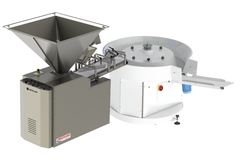 volumetric divider and eccentric rounder