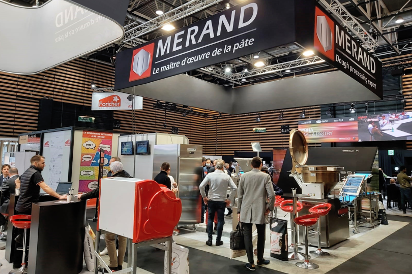 MERAND booth at the Europain 2023 trade show in Lyon