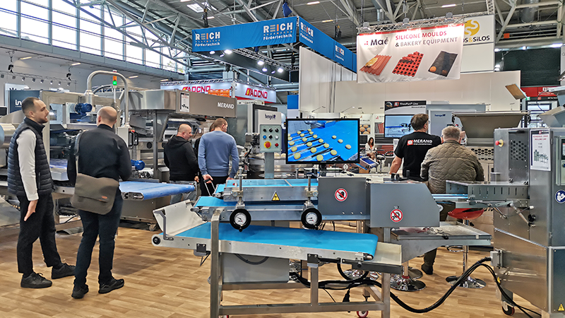 the merand machines at iba trade show in munich