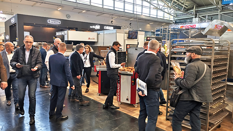 merand booth at iba trade show in munich