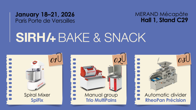 merand at bake&snack 2026 trade show in paris