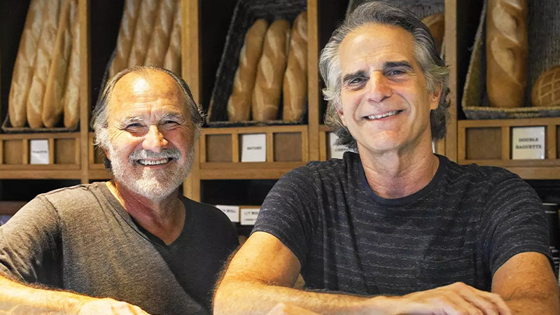 co-owners of the "c'est si bon" bakery in California