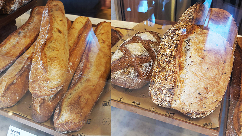Baguettes and bread made on the divider-shaper Stradivario