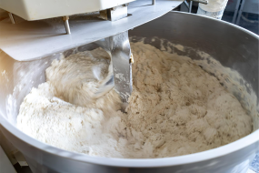 Dough mixing Dough mixing in a mixer