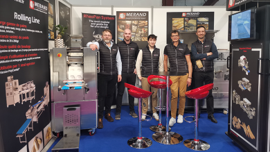 the merand team at cfia trade show in rennes
