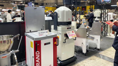 merand divider and shaper exhibited at the mobac show in japan