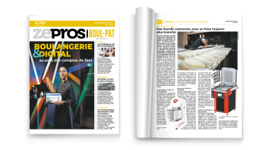 Article de presse " Des fournils connectés, pour un futur toujours plus branché"