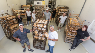 production workshop, belge et bio bakery