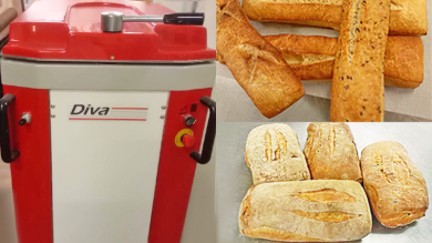 Bread divider shaper pave baguette 